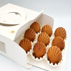 Classic Plain Madeleines (Box of 9)